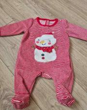 Pyjama bonhomme de neige