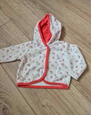 Gilet blanc a fleur 