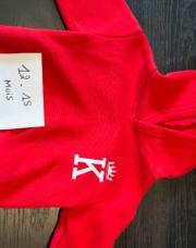 Pull rouge K 