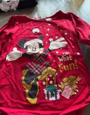 T manche longue minnie noel 