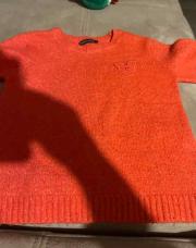 Pull papillon corail 6 ans 