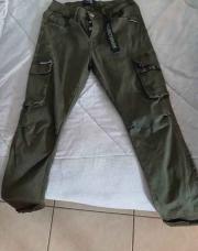 Pantalon kaki taille S