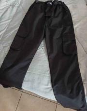 Pantalon cargo noir taille XS