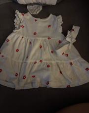 Robe blanche fleur 68 orchestra 