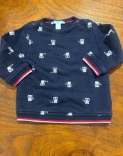 Pull obaibi 6 mois raton laveur 