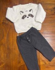 Ensemble 6 mois c&a raton laveur 