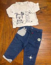 Ensemble Mickey 6 mois 