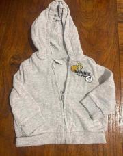 Sweat gilet gris Winnie 6 mois 