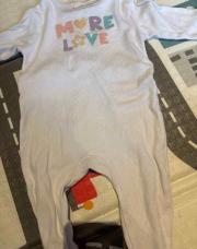 Pyjama blanc 6M