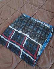 Foulard bleu 