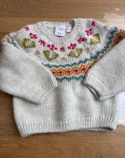 Pull Zara beige 9-12M