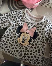 T-shirt longues manche Minnie 6M