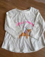 Blouse teckel beige 6M