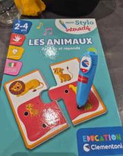 Stylo interactif sur les animaux