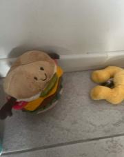 Peluche hamburger 