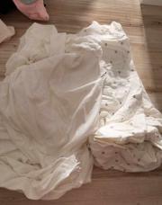 lot de 2 draps 60 X 120