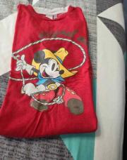 T-shirt Mickey rouge 5 ans 