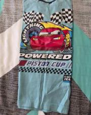  T-shirt cars bleu
