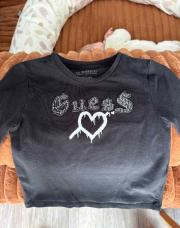 Pull Guess noir 7 ans 