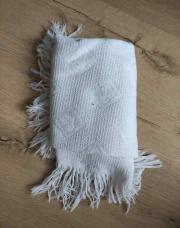 Couverture blanche coeur
