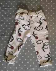 Pantalon blc oiseaux2ans catimini 
