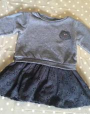 Robe ML bleu 2ans zara babygirl 