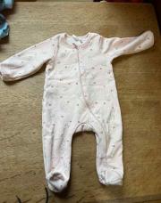 Pyjama rose pale 12M