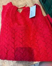Pull rouge M/L