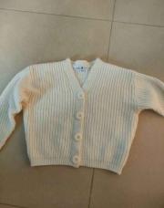Pull gilet blanc 