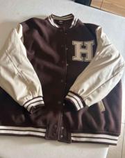 Veste h&m brune taille M porte 1 fois 