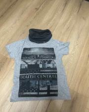 T-shirt avec col Céder Wood State gris taille M