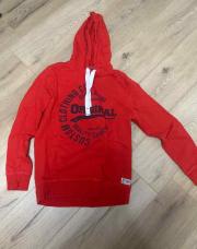 Sweat à capuche rouge Tom Tailor taille M (porté 1ou2 fois max)