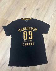 T-shirt Primark Vancouver noir taille M (pas porté)
