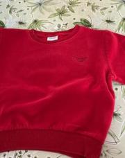 Sweat tao rouge 2-3 ans