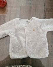 Gilet moumoute blanc cassé 3m OB