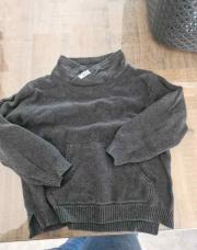 Pull gris col haut 3a