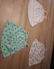 Lot 3 tee shirt bretelle 