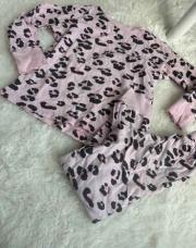 Pyjama léopard rose 98-104 cm ZEEMAN