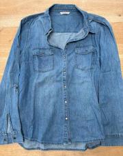 Chemisier jeans camaïeu 