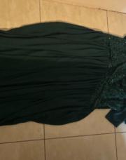 Robe de cérémonie verte miroir taille 5XL