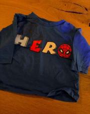 T shirt Marvel 3 mois bleu 