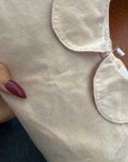 Blouse Zara vieux rose 80