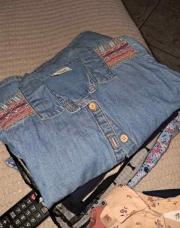 Chemise jeans tao t 3a