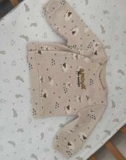 Pull polaire TPO 9m moutons beige