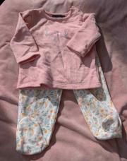 Ensemble Pyjama  fourré - 6 mois 
