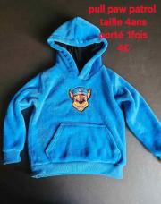 Pull paw patrol taille 104