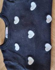 Sweat Noir coeur - HM - 86 