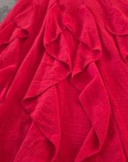 Longue robe rouge M