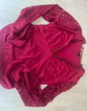 Chemisier bordeaux SHEIN taille L 