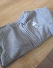 Pyjama polaire cold season bleu gris Kiabi 24m